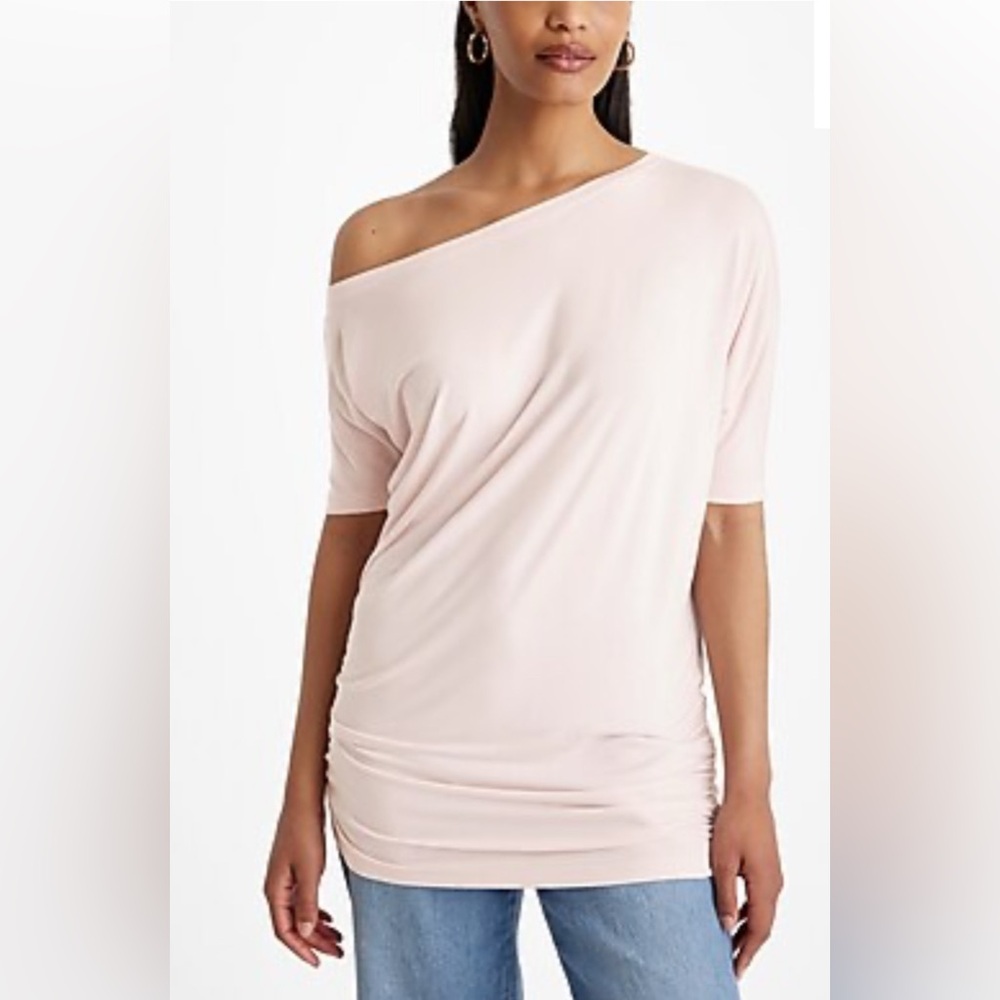 💋 Express - Supersoft Relaxed Off The Shoulder Top